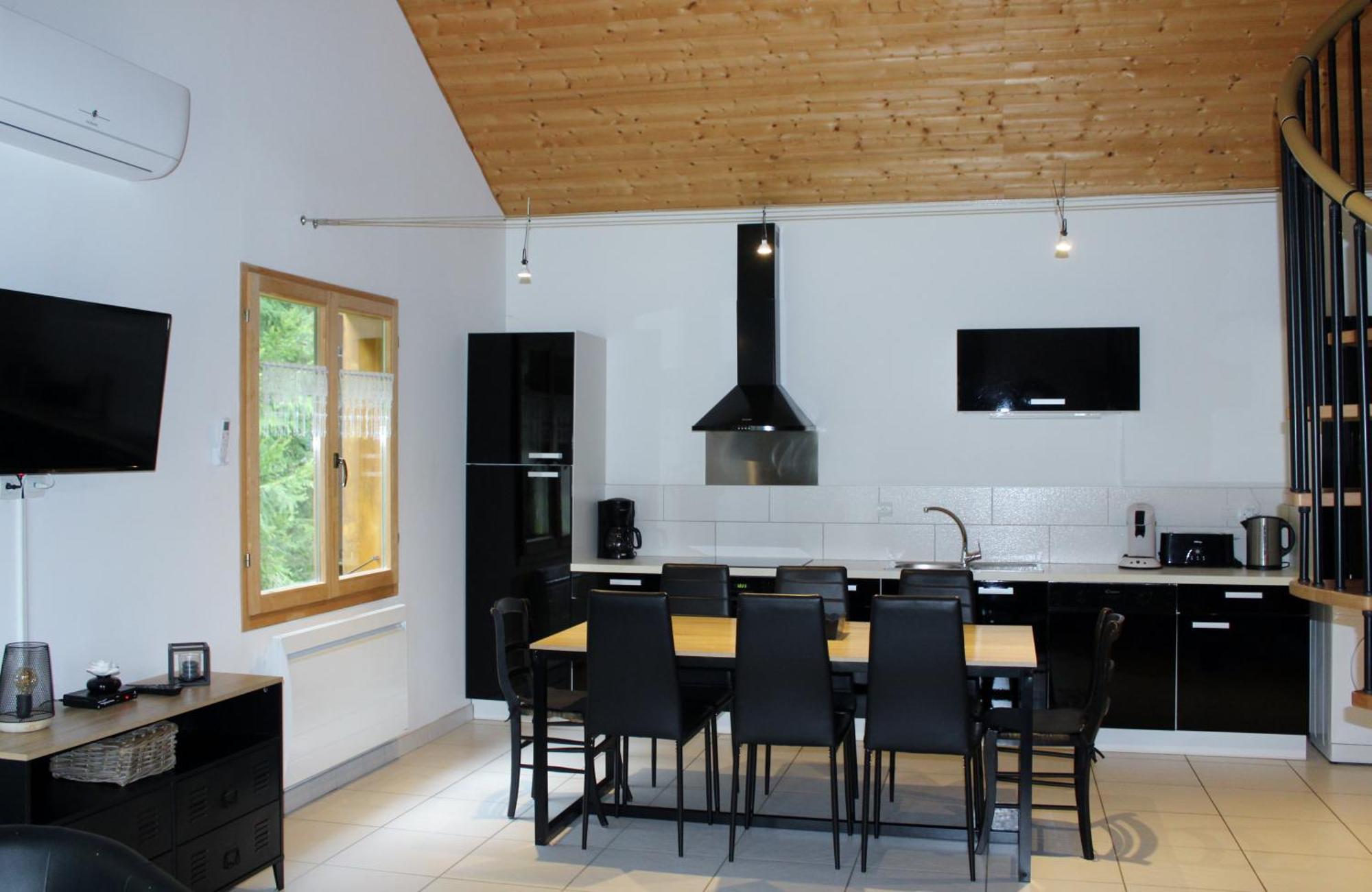 Chalet De Charme Le Contemporain Ney Екстер'єр фото