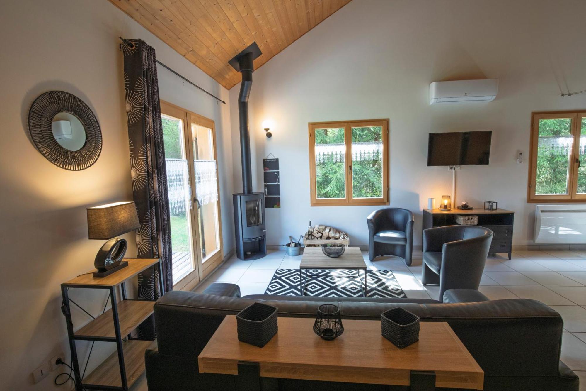 Chalet De Charme Le Contemporain Ney Екстер'єр фото