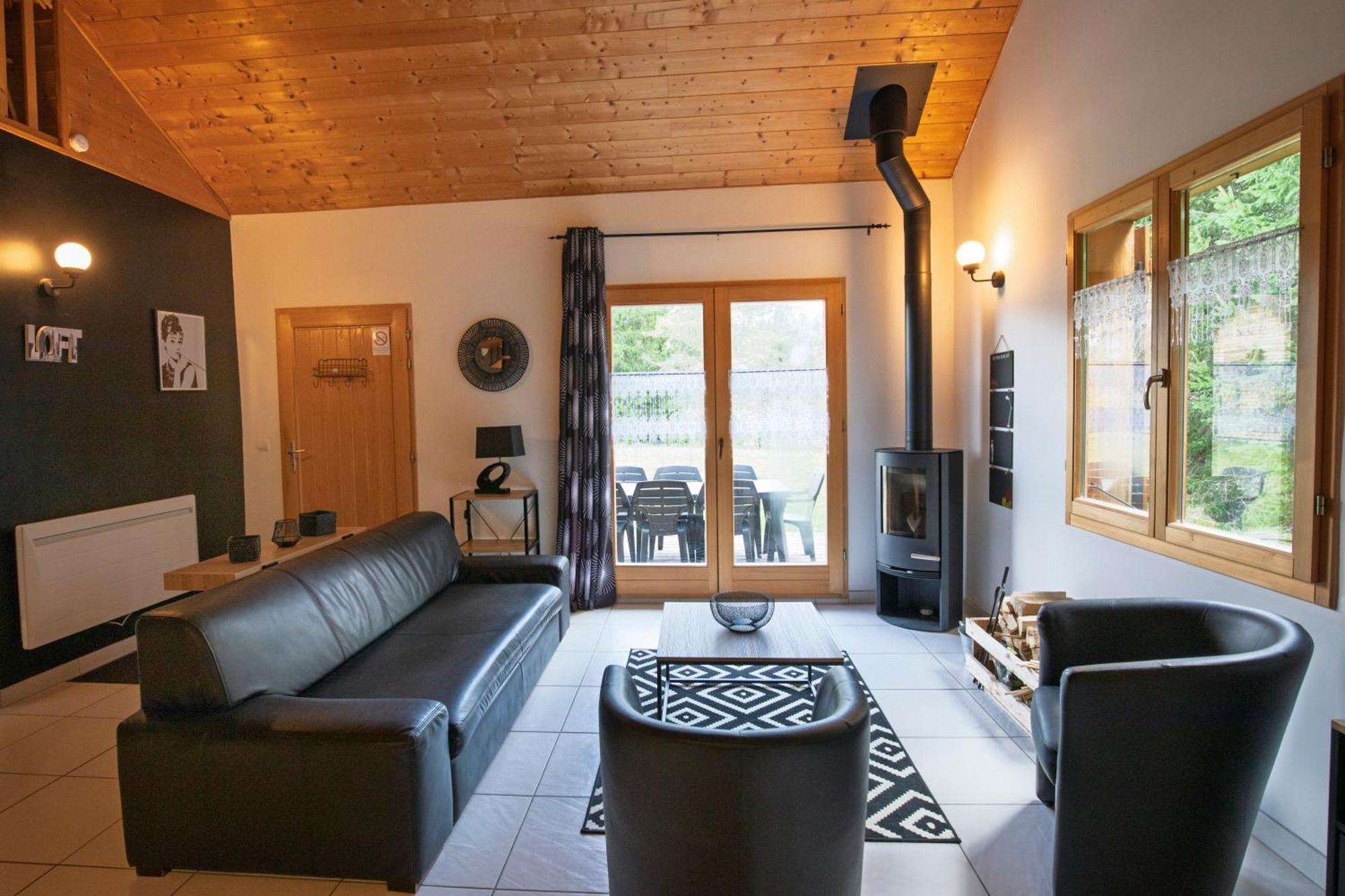 Chalet De Charme Le Contemporain Ney Екстер'єр фото