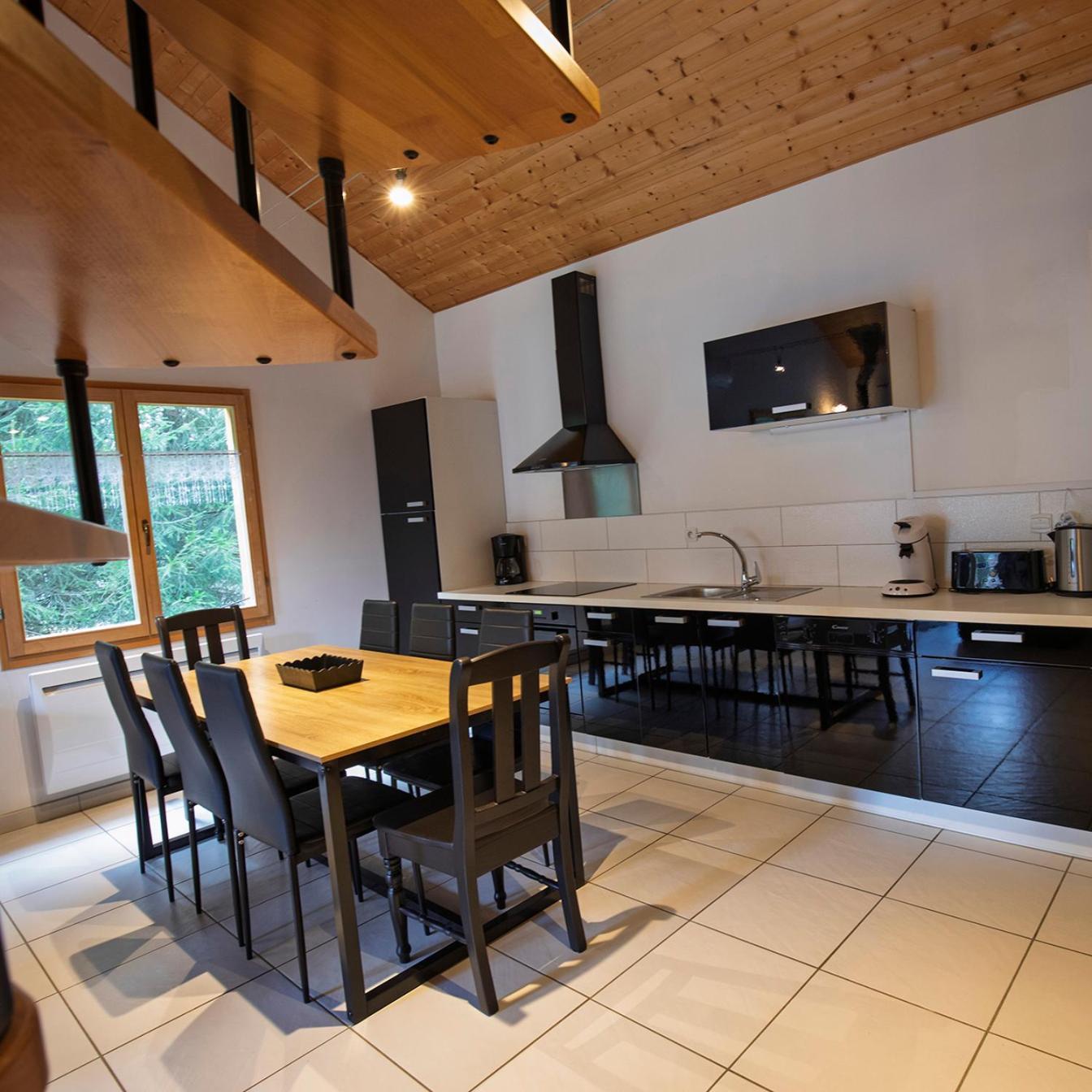 Chalet De Charme Le Contemporain Ney Екстер'єр фото